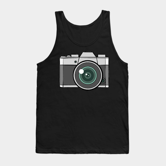 Camera - Photography Tank Top by fromherotozero